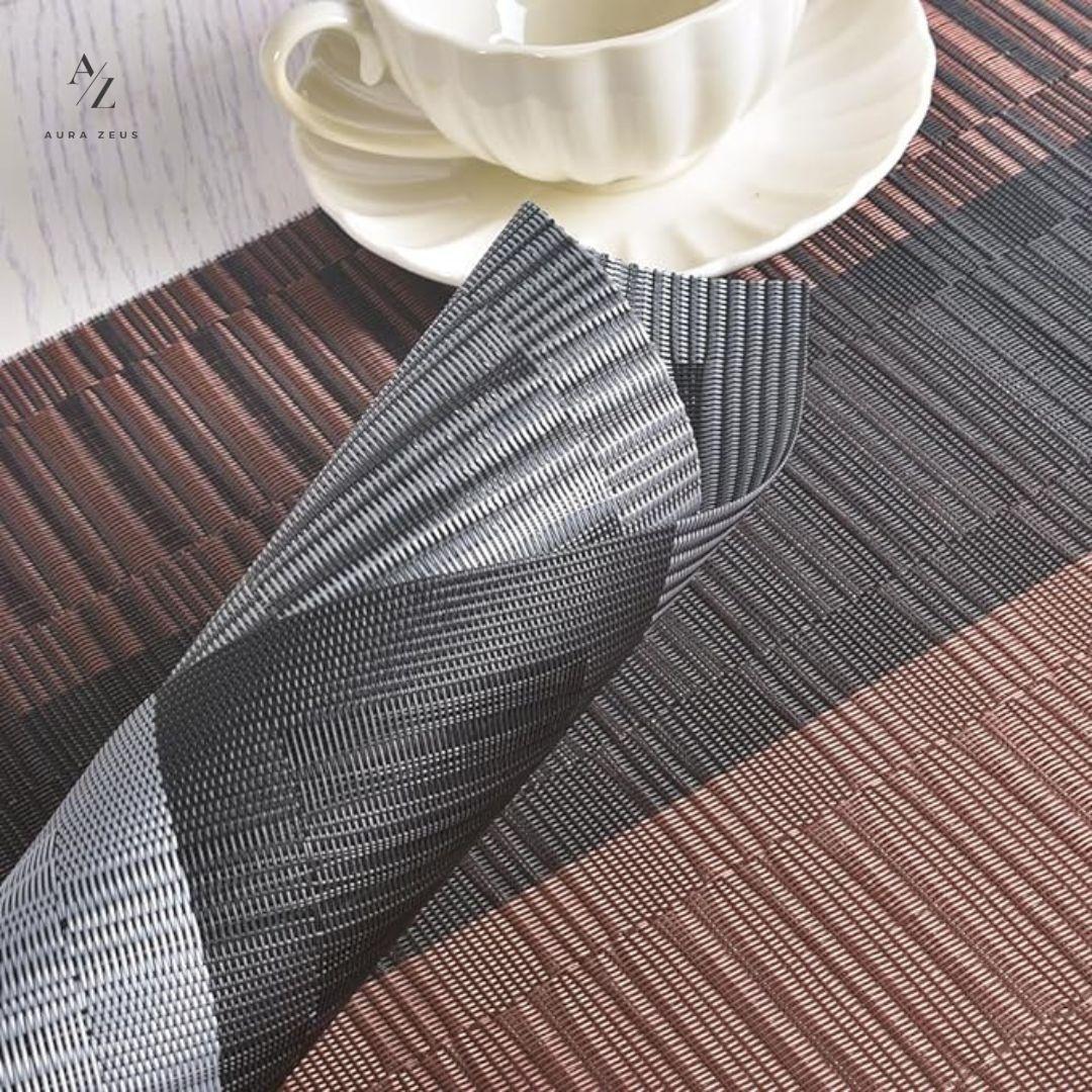 Set De 4 Individuales Para Mesa Mantel Impermeables Diseños-6