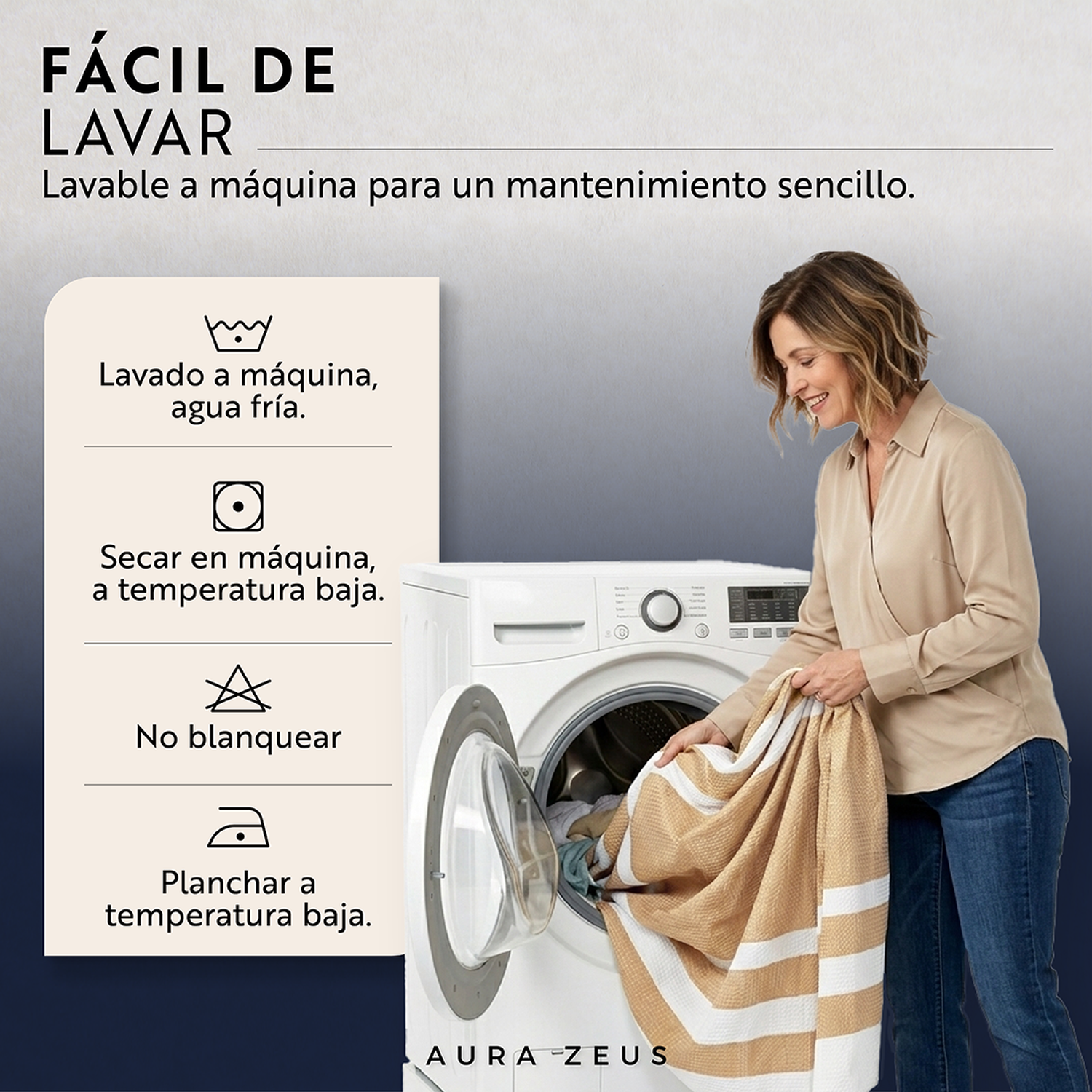 Cortina De Baño Diseño Impermeable Tela Bano + 12 Ganchos Az-5