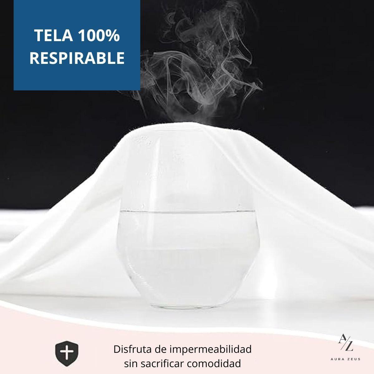 Set De 2 Fundas Para Almohadas Impermeables 50x70 Antimanchas Cierre-5