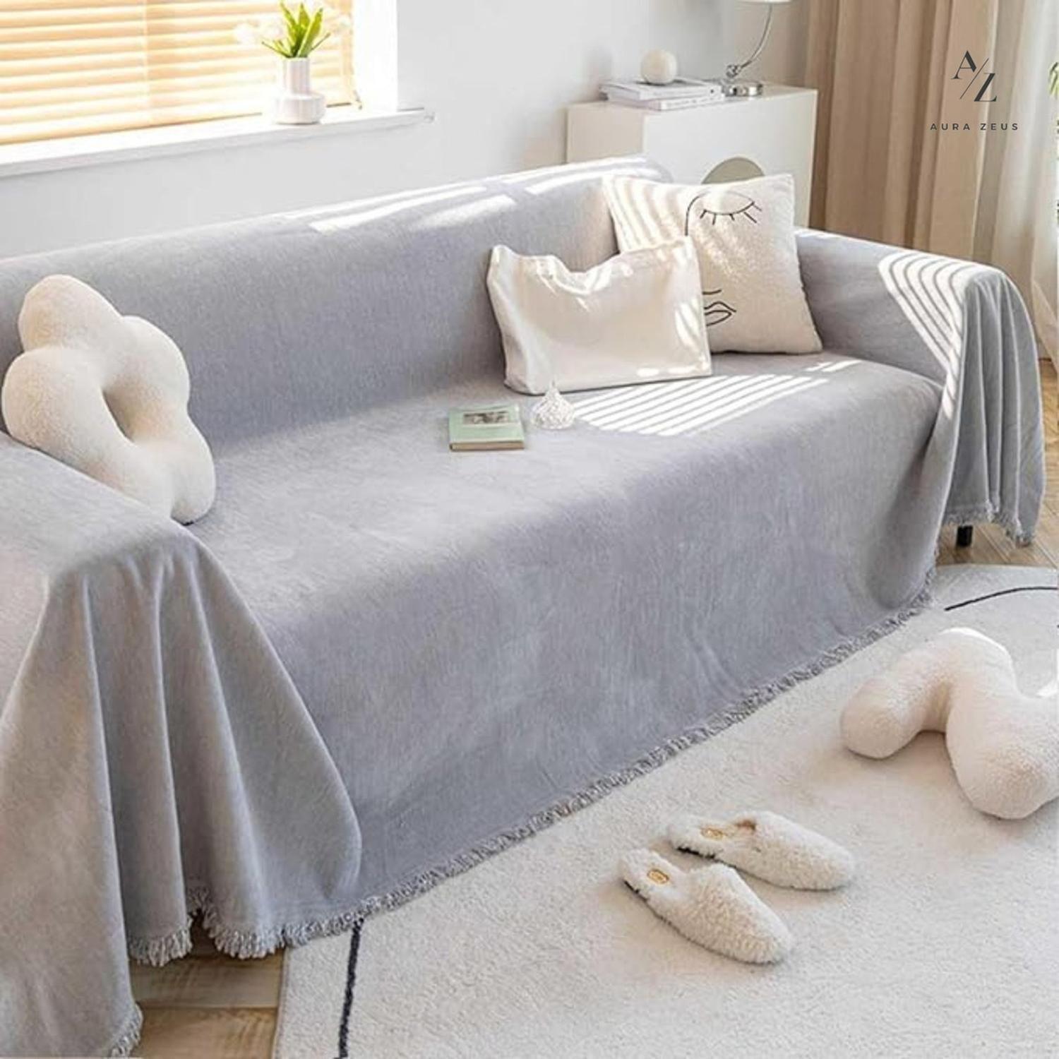 Fundas De Sillon A Medida Ajustable Cubre Sofa 2 Cuerpos-6