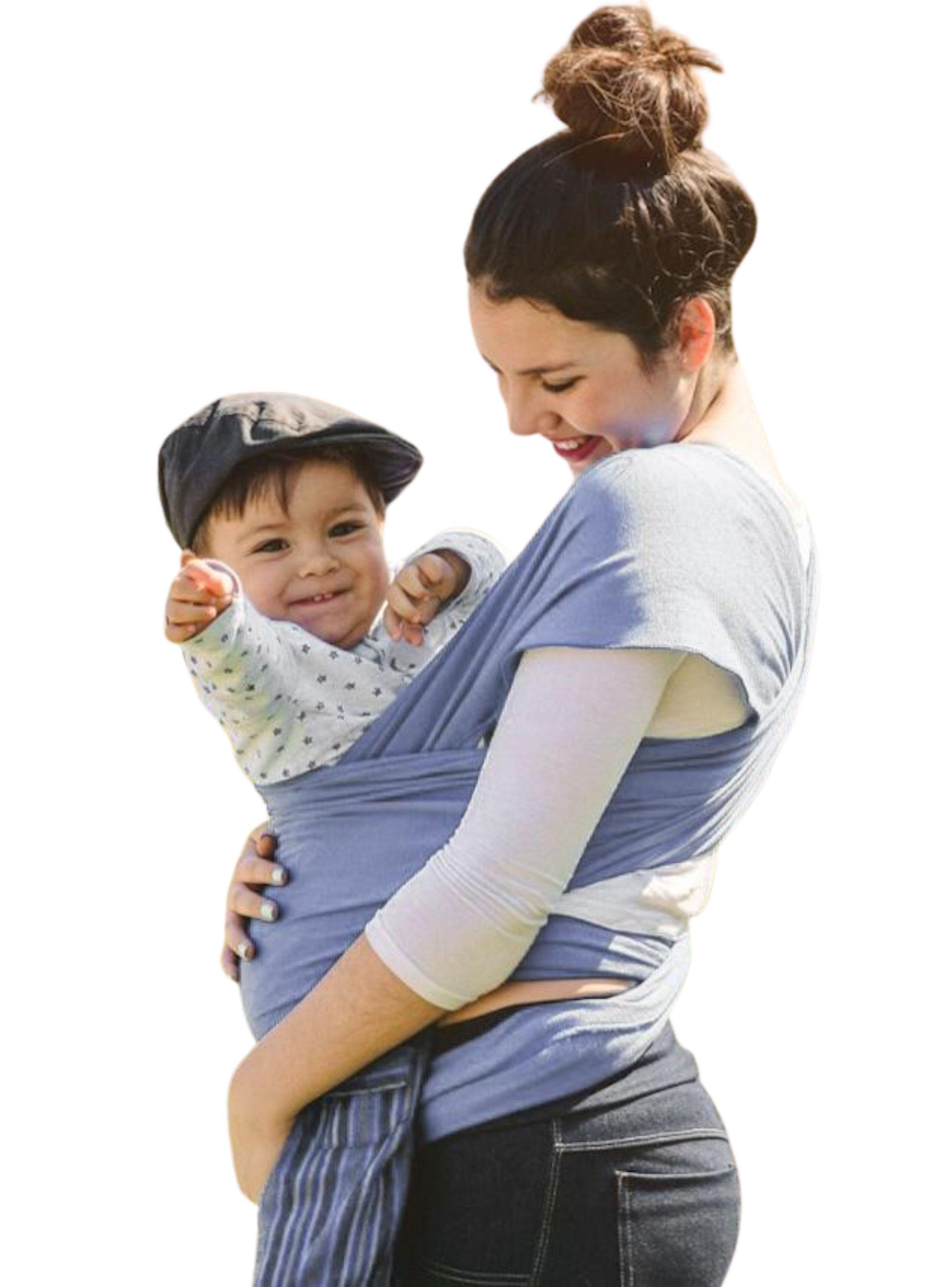 Fular Portabebé Verde Menta-3