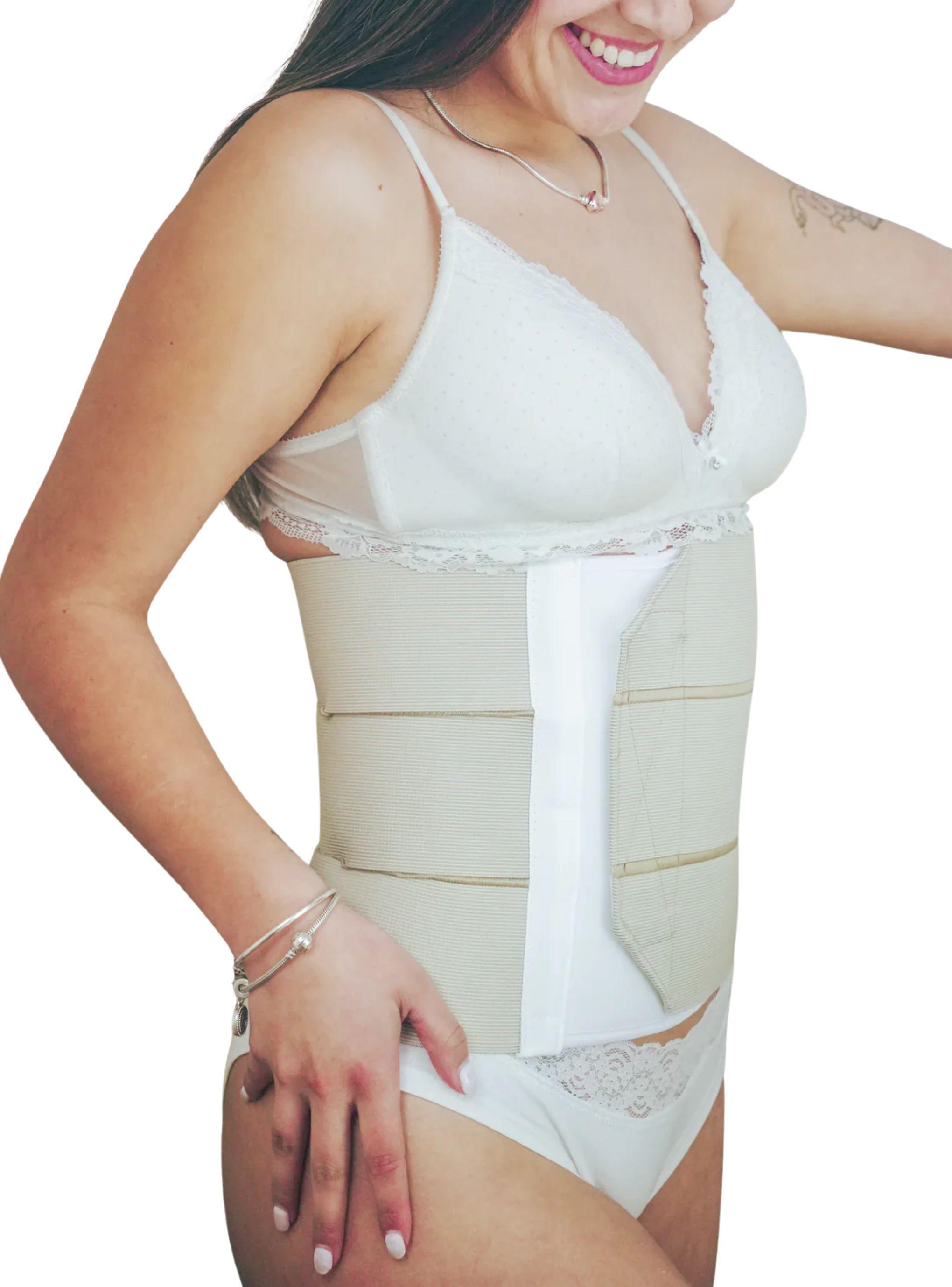 Faja Post Parto 3 Bandas Beige-1