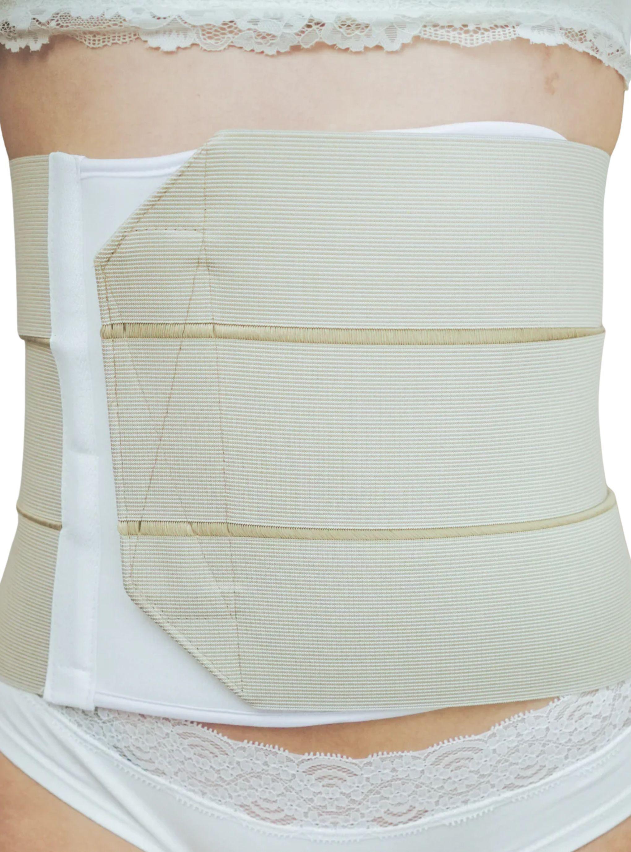 Faja Post Parto 3 Bandas Beige-4