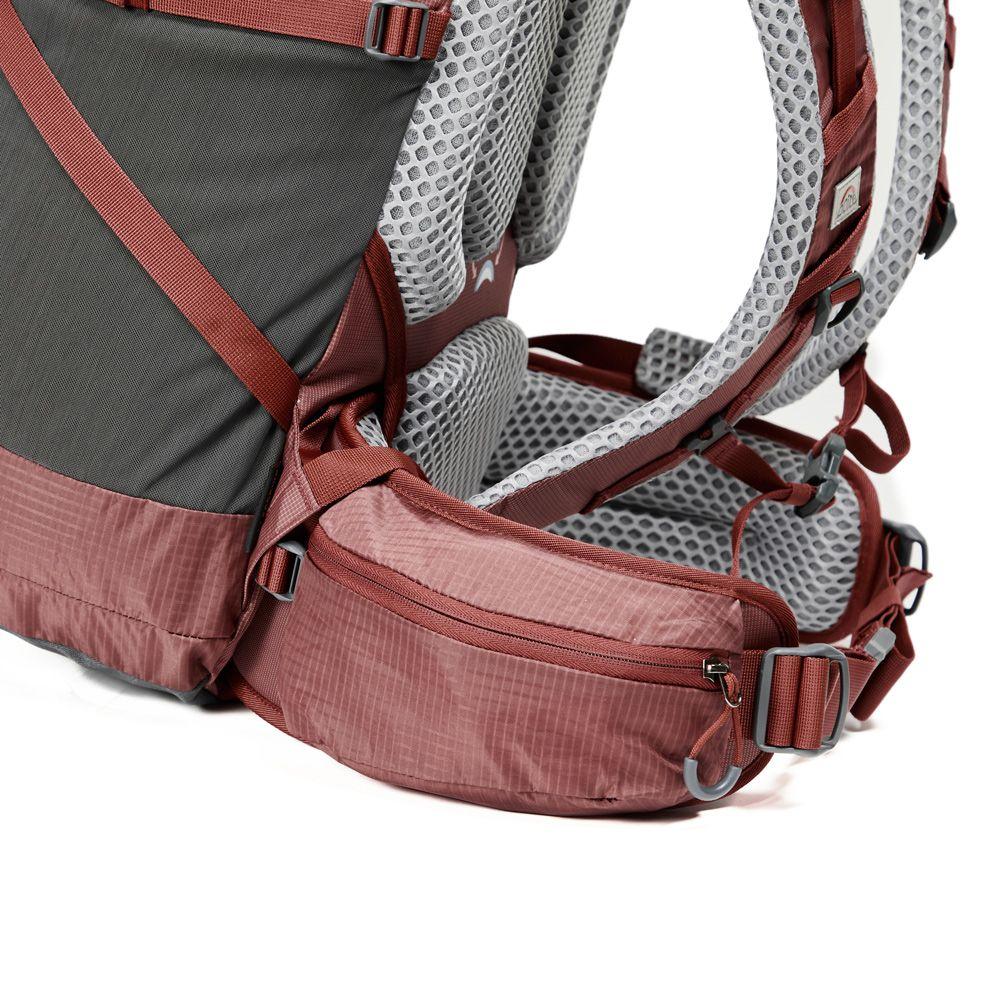 Mochila Excursion Horizon 60 Litros Rojo Oscuro Doite-5