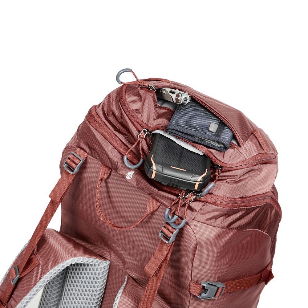 Mochila Excursion Horizon 60 Litros Rojo Oscuro Doite-9