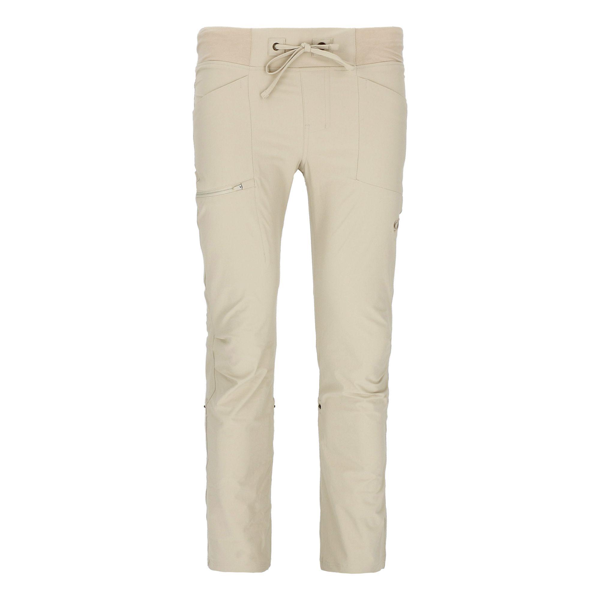 Pantalón Largo Kanya Mujer Beige Doite-0