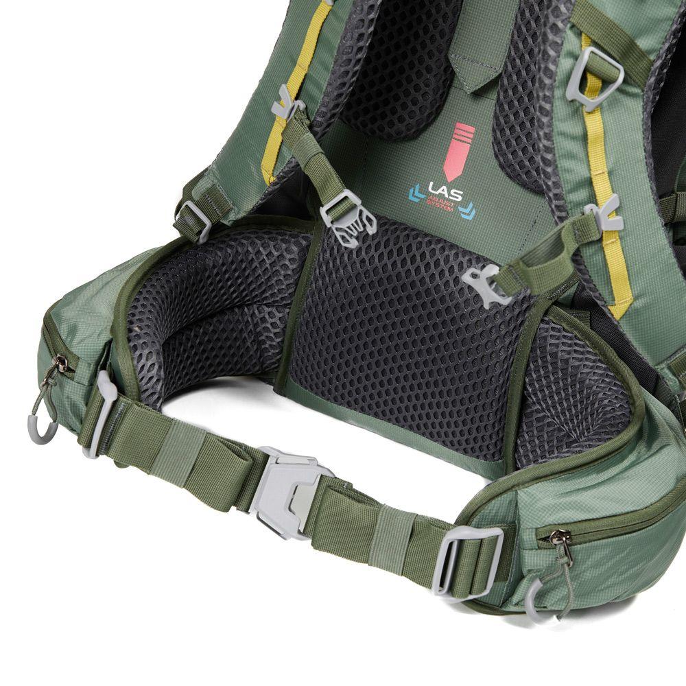 Mochila Excursion Elica 70 Litros Verde Doite-8