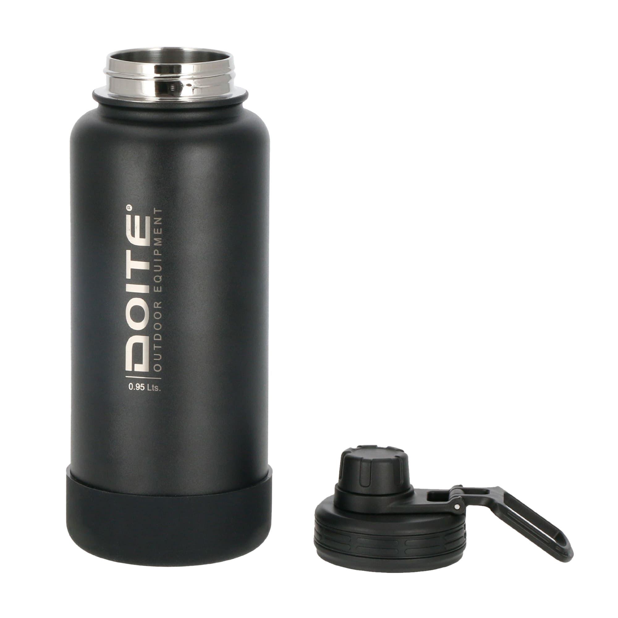 Botella Termo Active 950 Ml Negro Doite-2