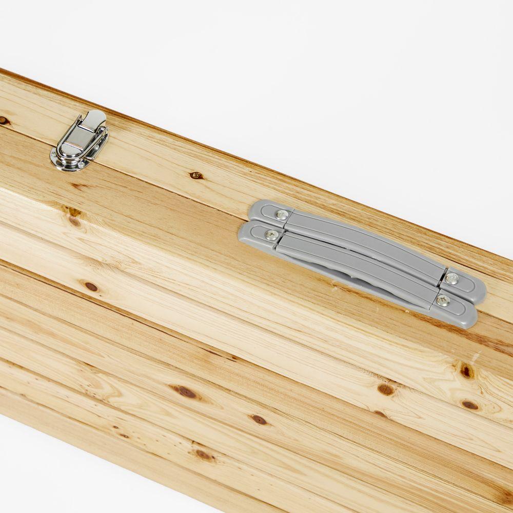 Mesa De Madera Plegable Camping Dyne 4 Personas Doite-9