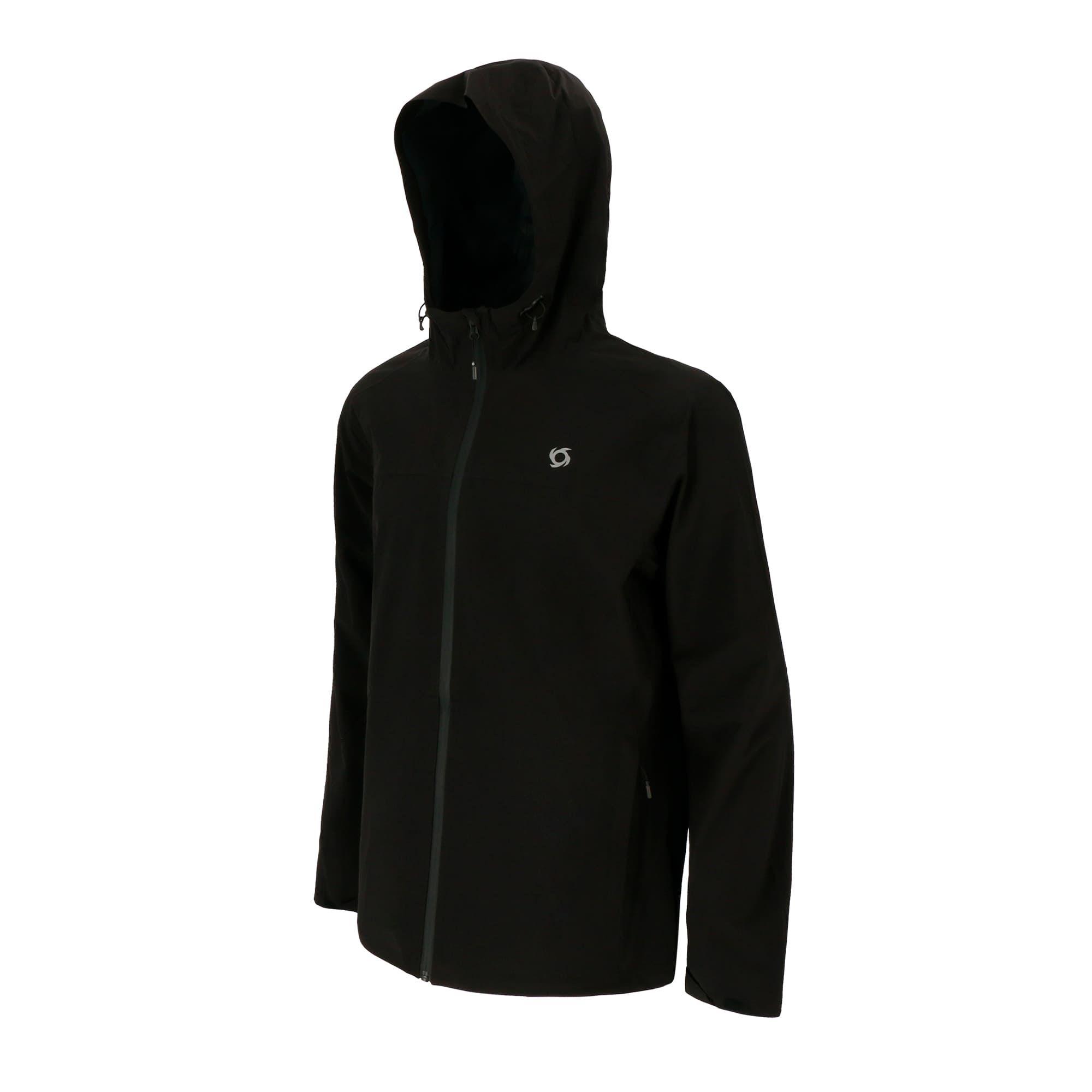 Cortaviento Impermeable Liven Negro Hombre Doite-1