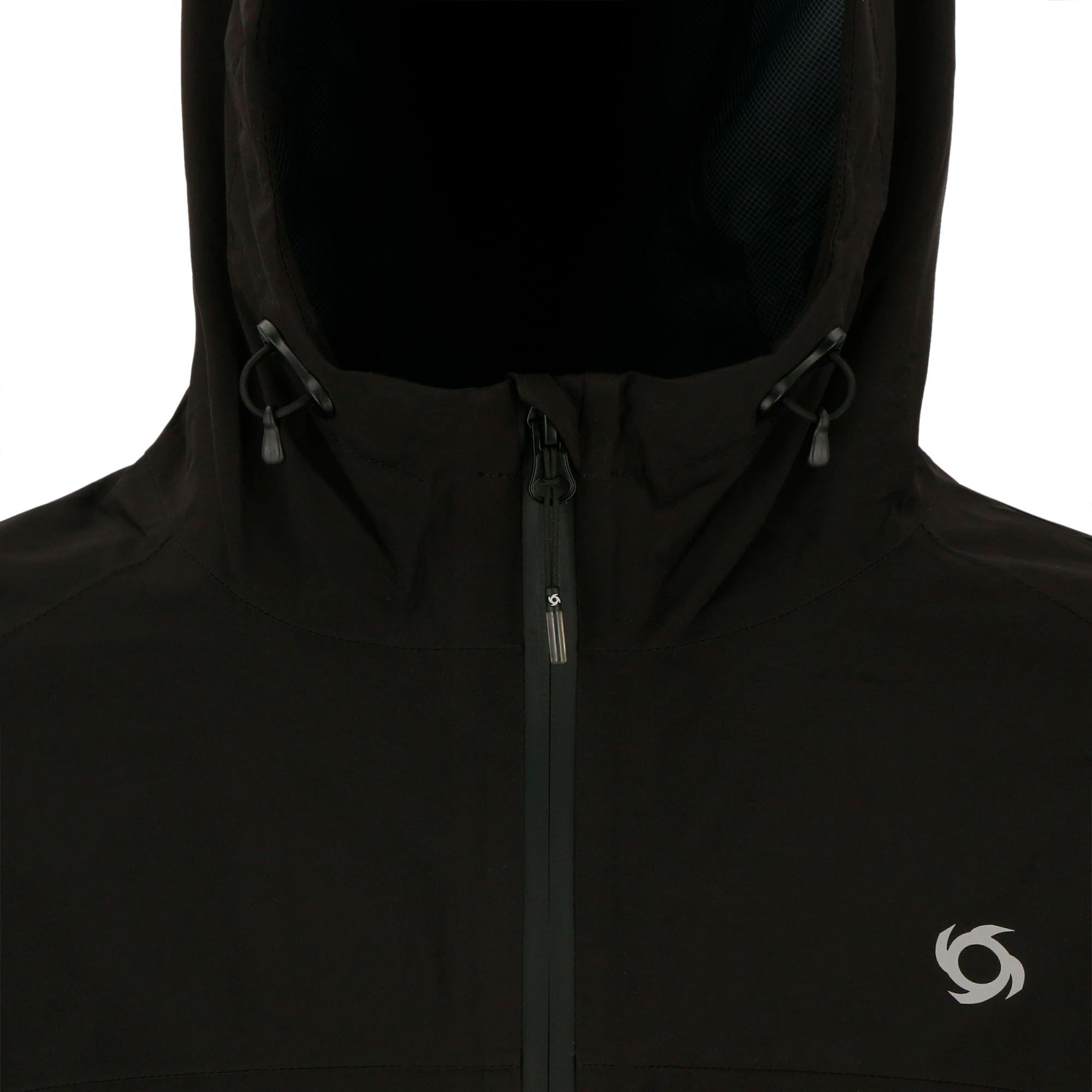 Cortaviento Impermeable Liven Negro Hombre Doite-3
