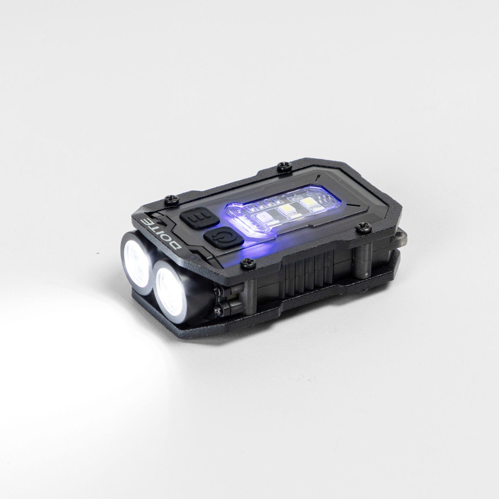 Linterna Llavero Nova 300 Lumenes Negro Doite-1
