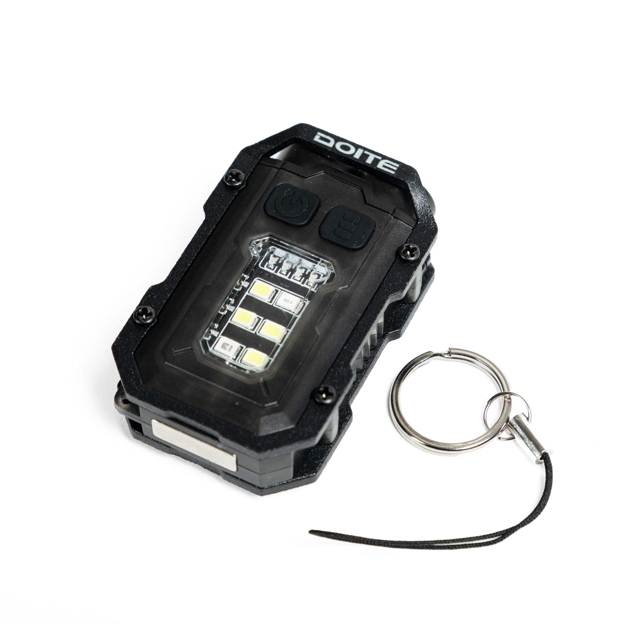 Linterna Llavero Nova 300 Lumenes Negro Doite-3