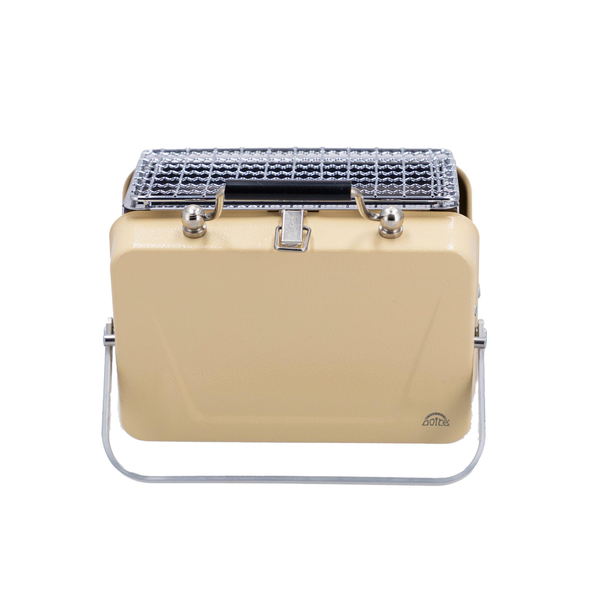 Parrilla Portatil Compact Grill S Beige Doite-5