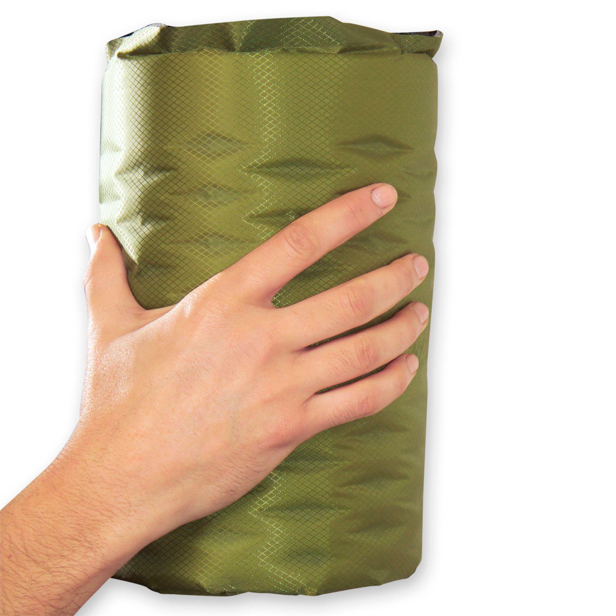 Colchoneta Autoinflable Crostec Single Verde Doite-1