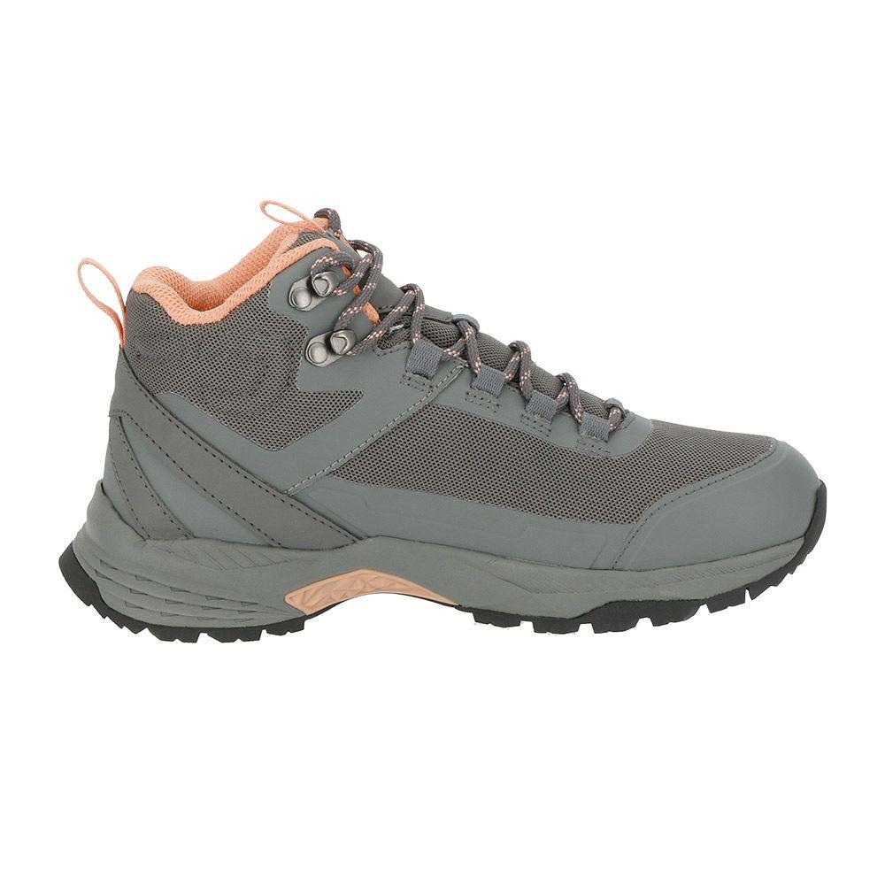 Botin Caña Alta Spike Mujer Gris Doite-2
