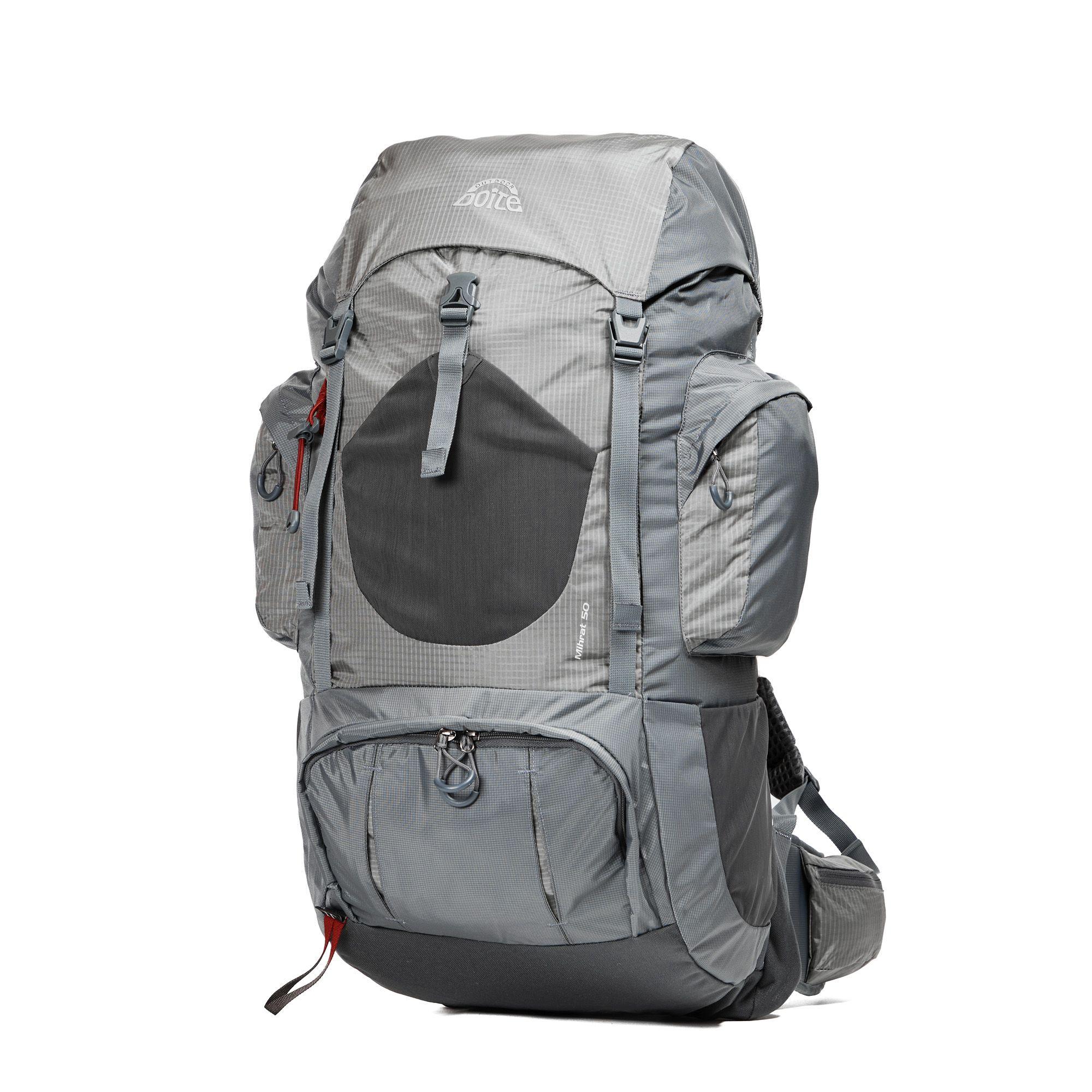 Mochila Excursion Mihrat 50 Litros Gris Oscuro Doite-1