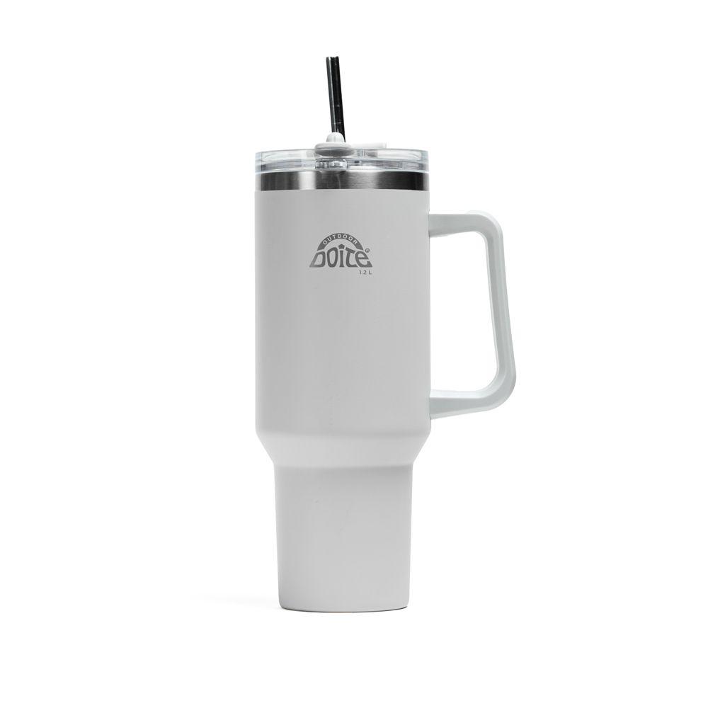 Vaso Termico 1,2L Con Bombilla Every Gris Doite-0