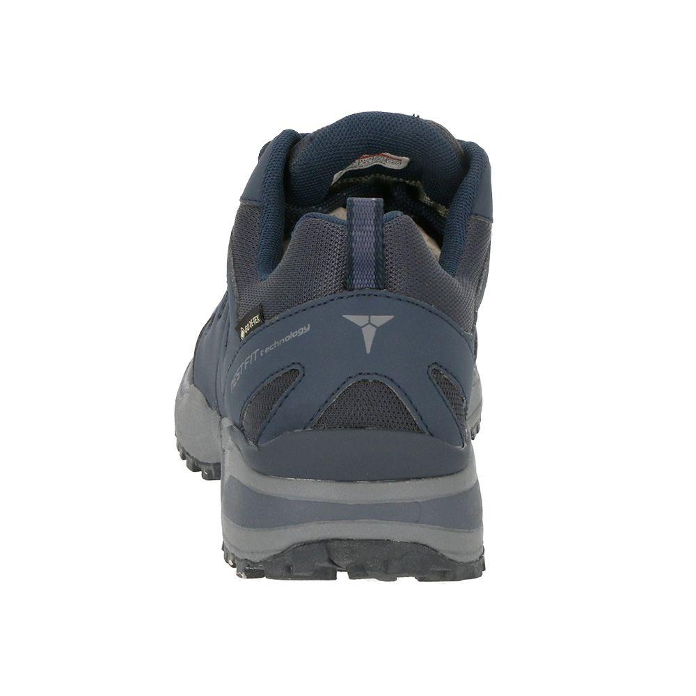 Zapato Caña Baja Nevado Lace Gtx Hombre Azul Doite-3