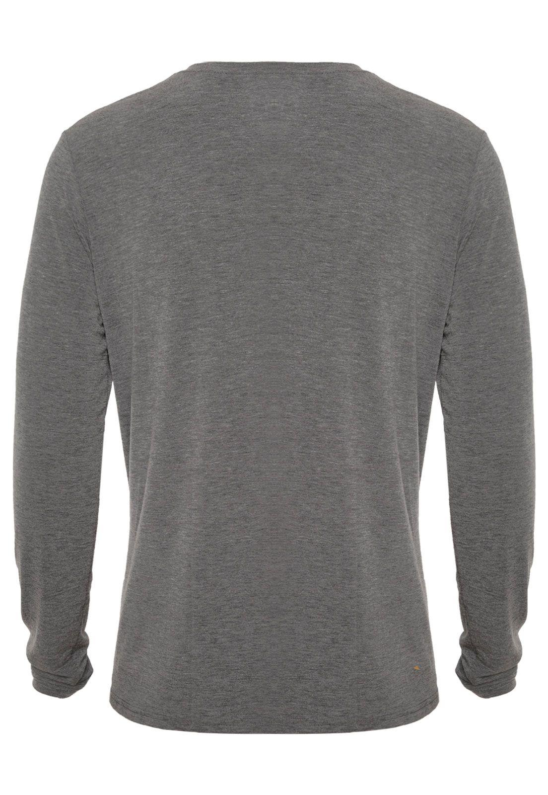 Camiseta Primera Capa Hombre Thermoactive Gris Oscuro Doite-1
