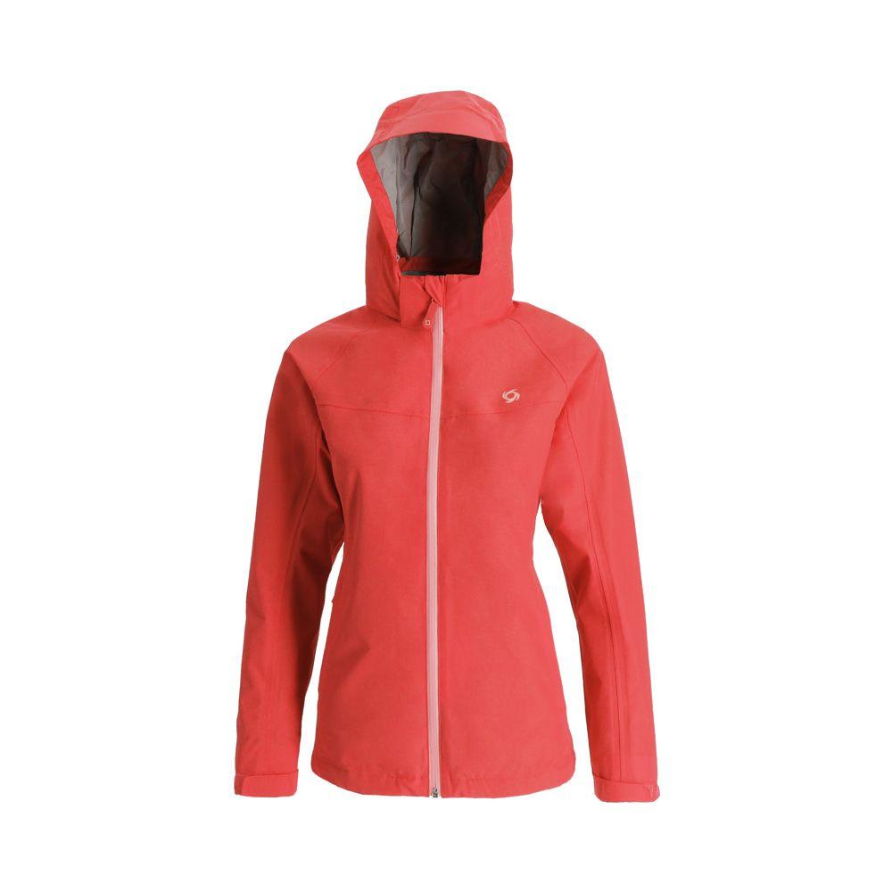 Cortaviento Impermeable Storm Mujer Coral Doite-0