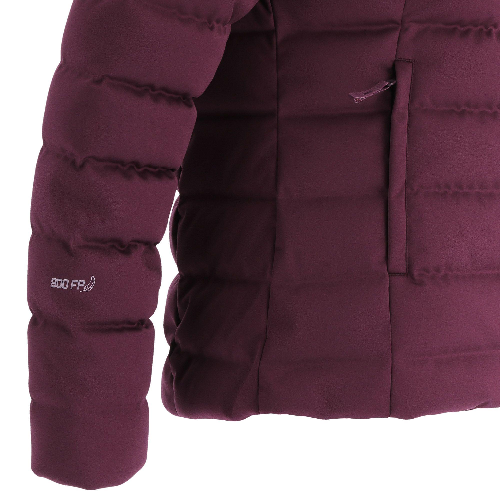 Parka Pluma Amorak Mujer Morado Doite-4