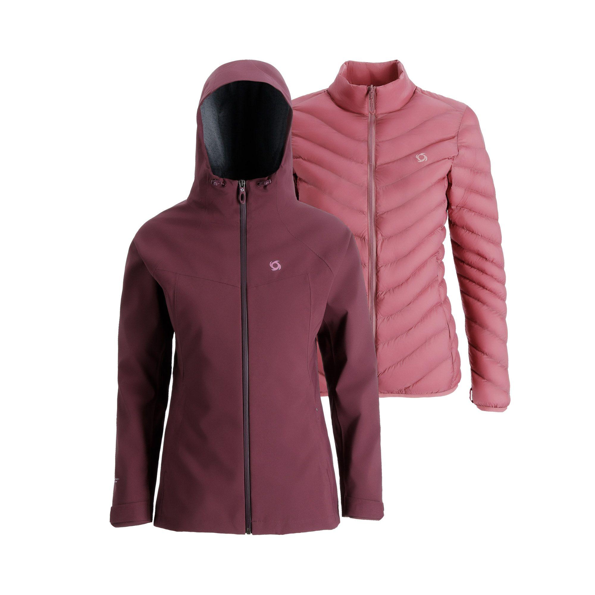 Parka 3 En 1 Skada Mujer Morado Doite-0