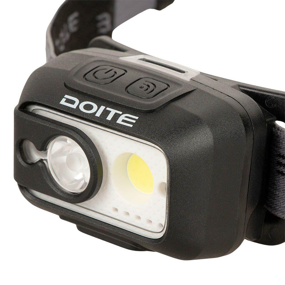 Linterna Frontal De Cabeza Delta Negro Doite-2