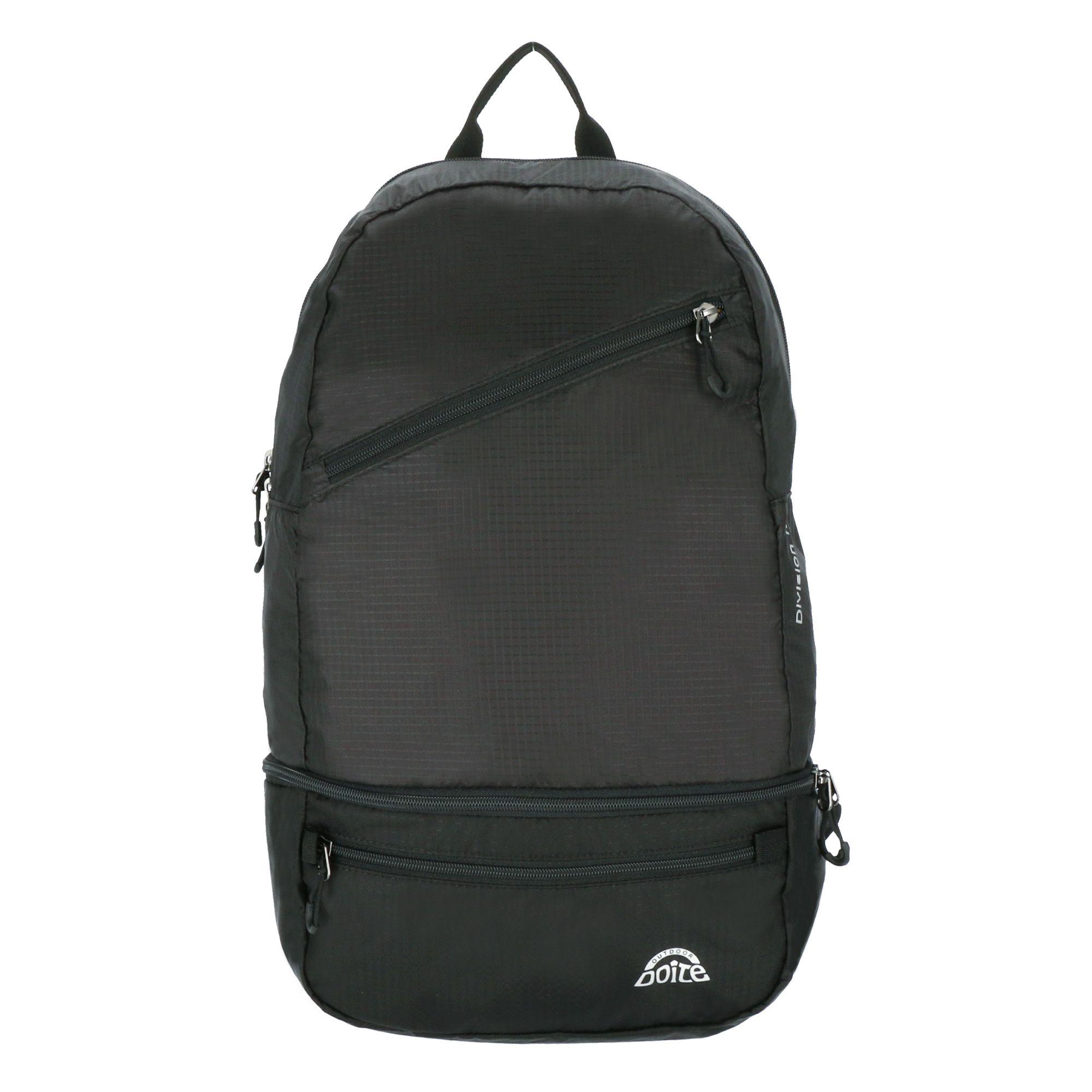 Mochila Compactable Division 18 Litros Negro Doite-0