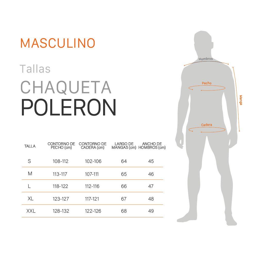 Poleron Unic Rojo Hombre Doite-5