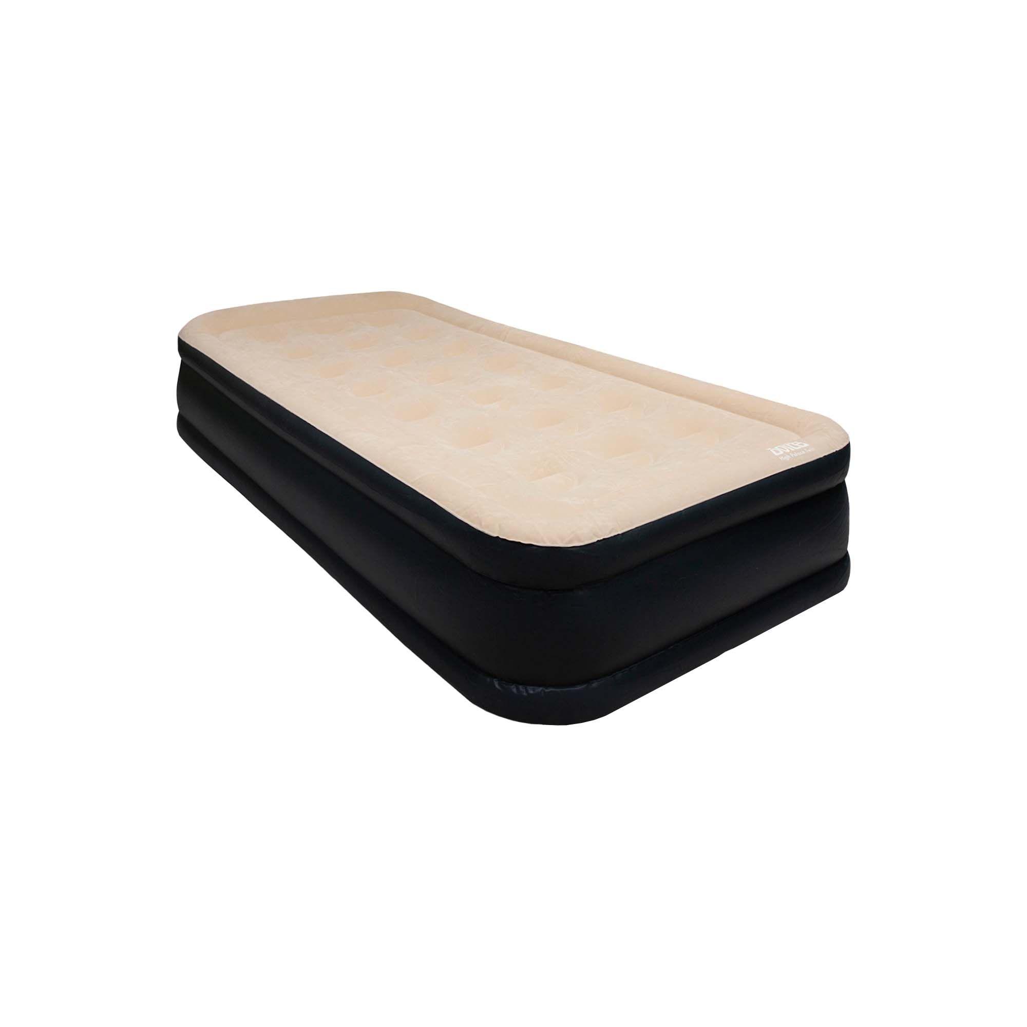 Colchón Inflable Eléctrico High Palace Twin Beige Doite-0