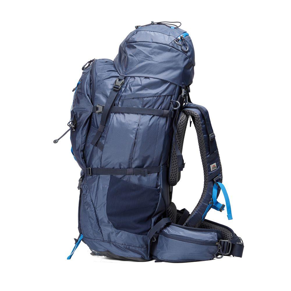 Mochila Expedicion Everdin 85 Litros Azul Marino Doite-4