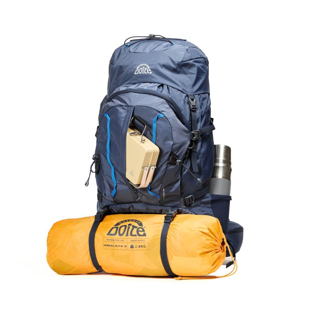 Mochila Expedicion Everdin 85 Litros Azul Marino Doite-5