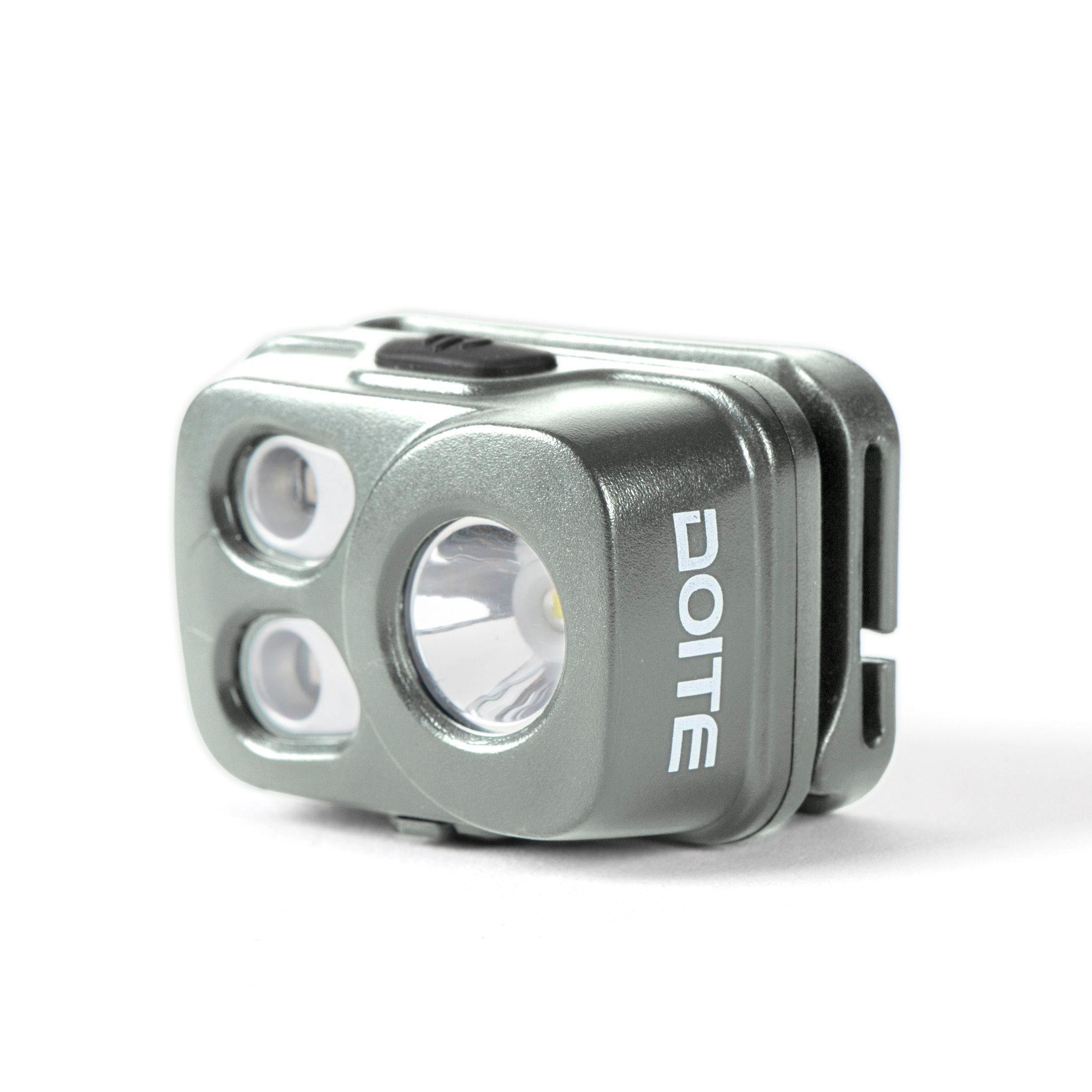 Linterna Frontal De Cabeza Runner Gris Doite-0
