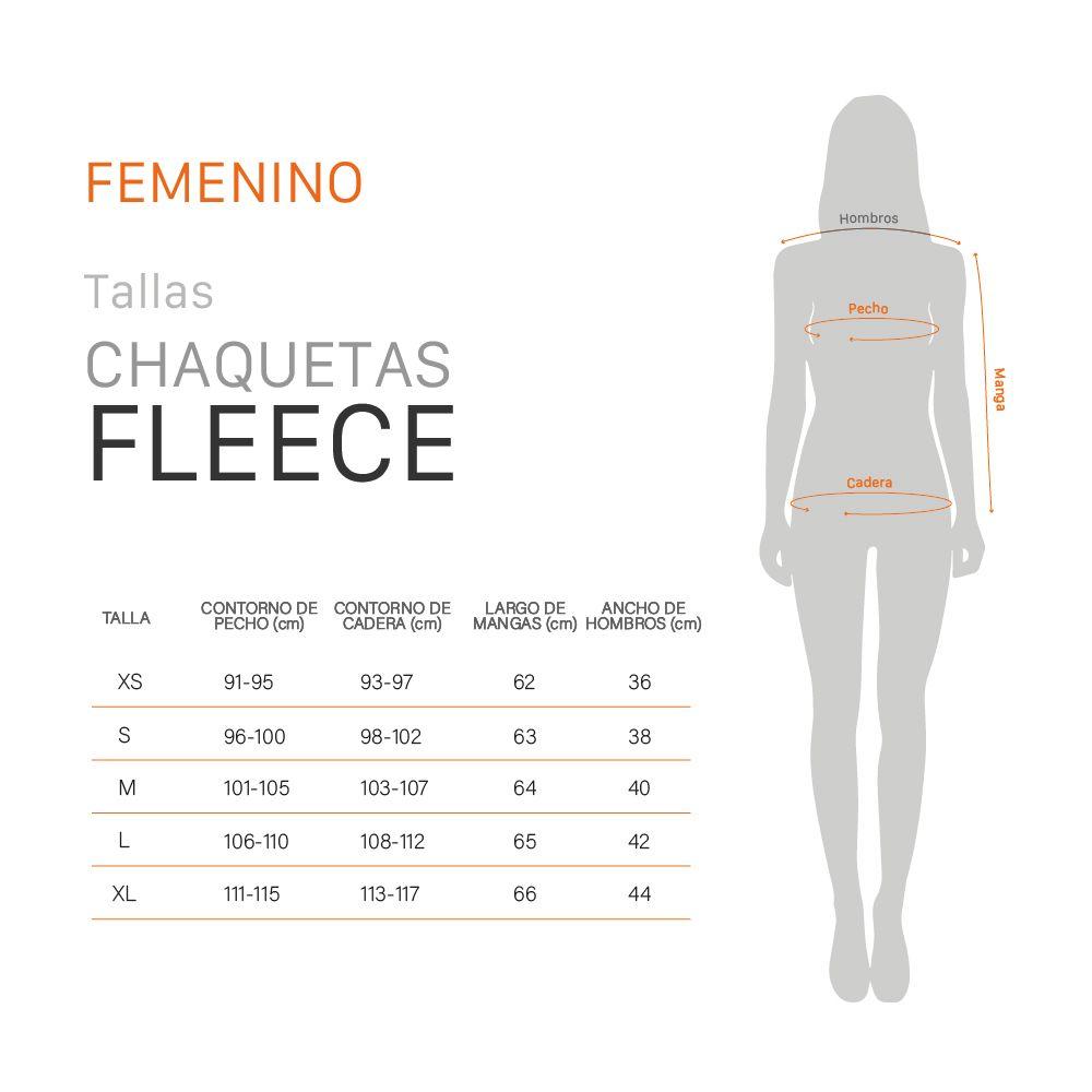 Chaqueta Polar Fleece Belenus Mujer Mostaza Doite-5