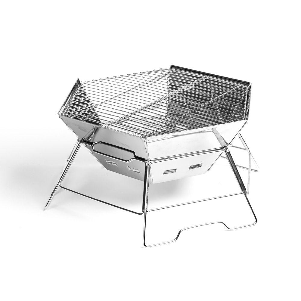 Parilla Plegable Hexa Grill Acero Inoxidable Doite-0