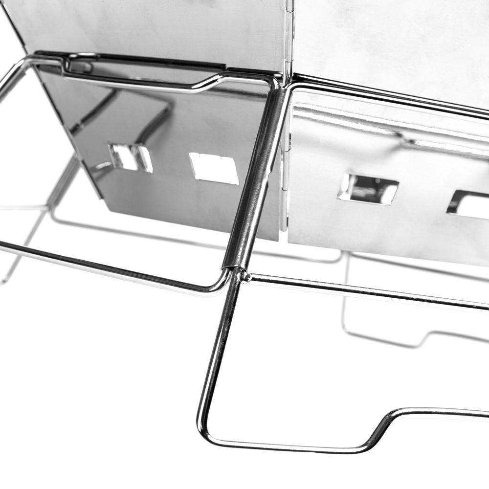 Parilla Plegable Hexa Grill Acero Inoxidable Doite-2