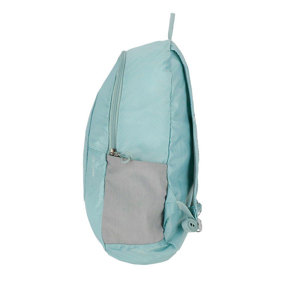 Mochila Compactable Plain 20 Litros Turquesa Doite-2