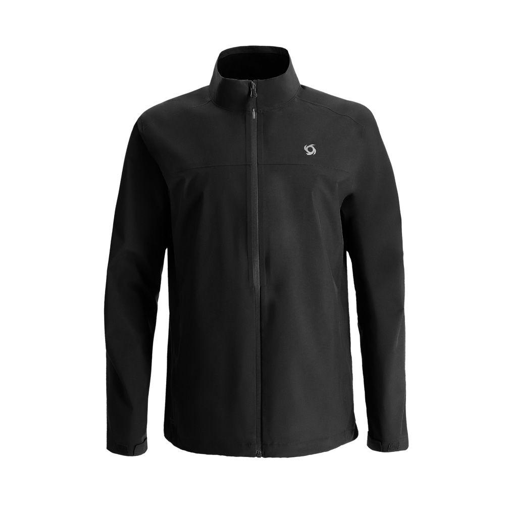 Chaqueta Cortaviento Elven Negro Hombre Doite-0