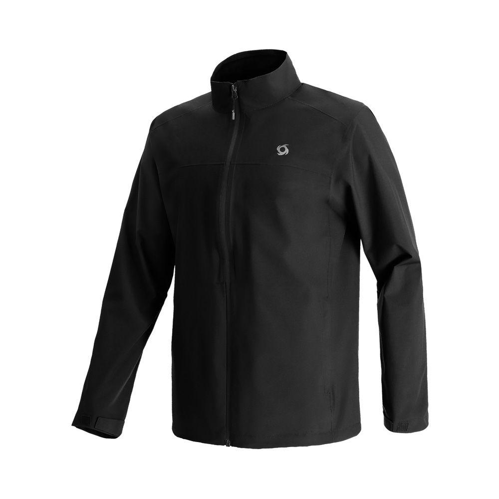 Chaqueta Cortaviento Elven Negro Hombre Doite-1