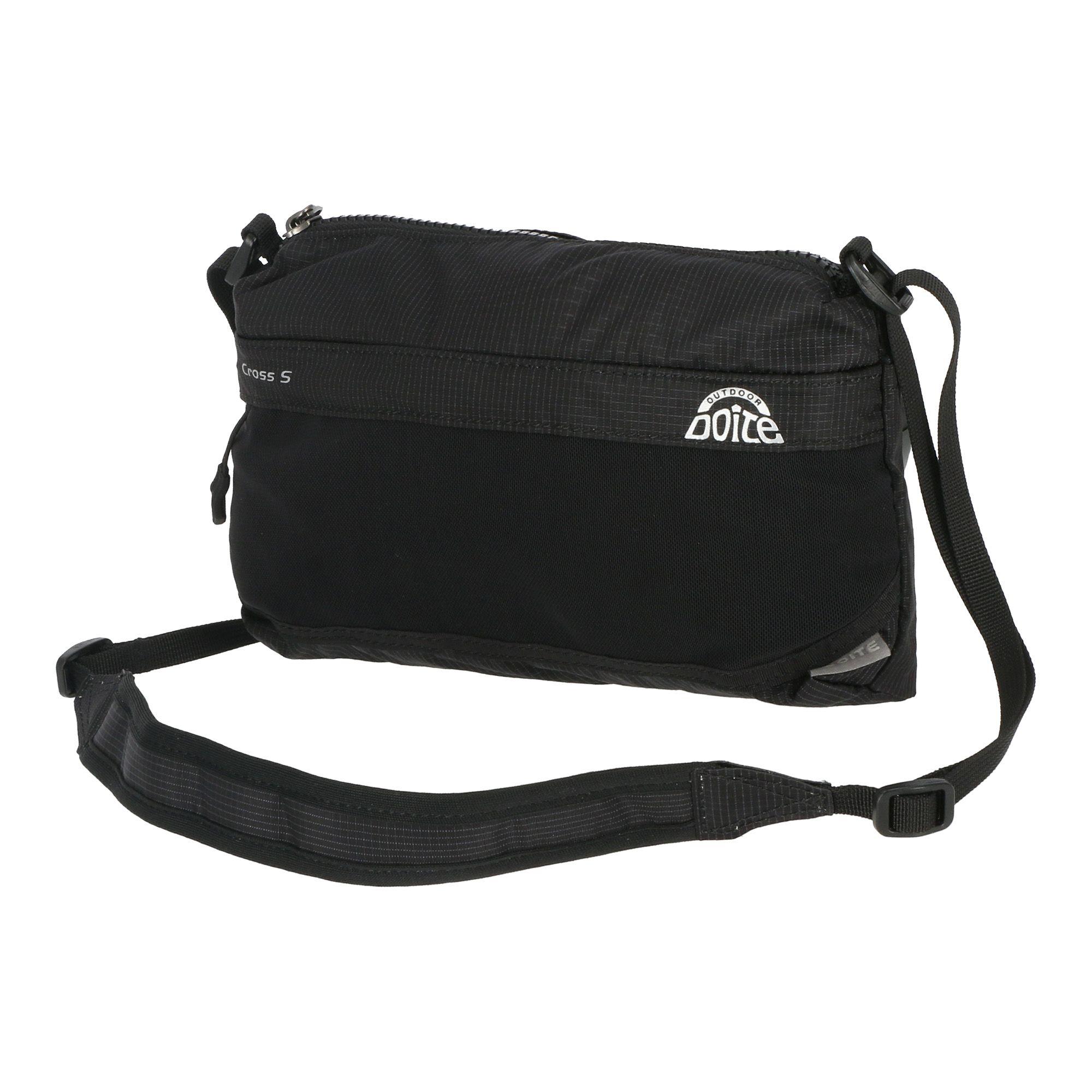 Bolso Cross Bag Pequeño Unisex Negro Doite-1