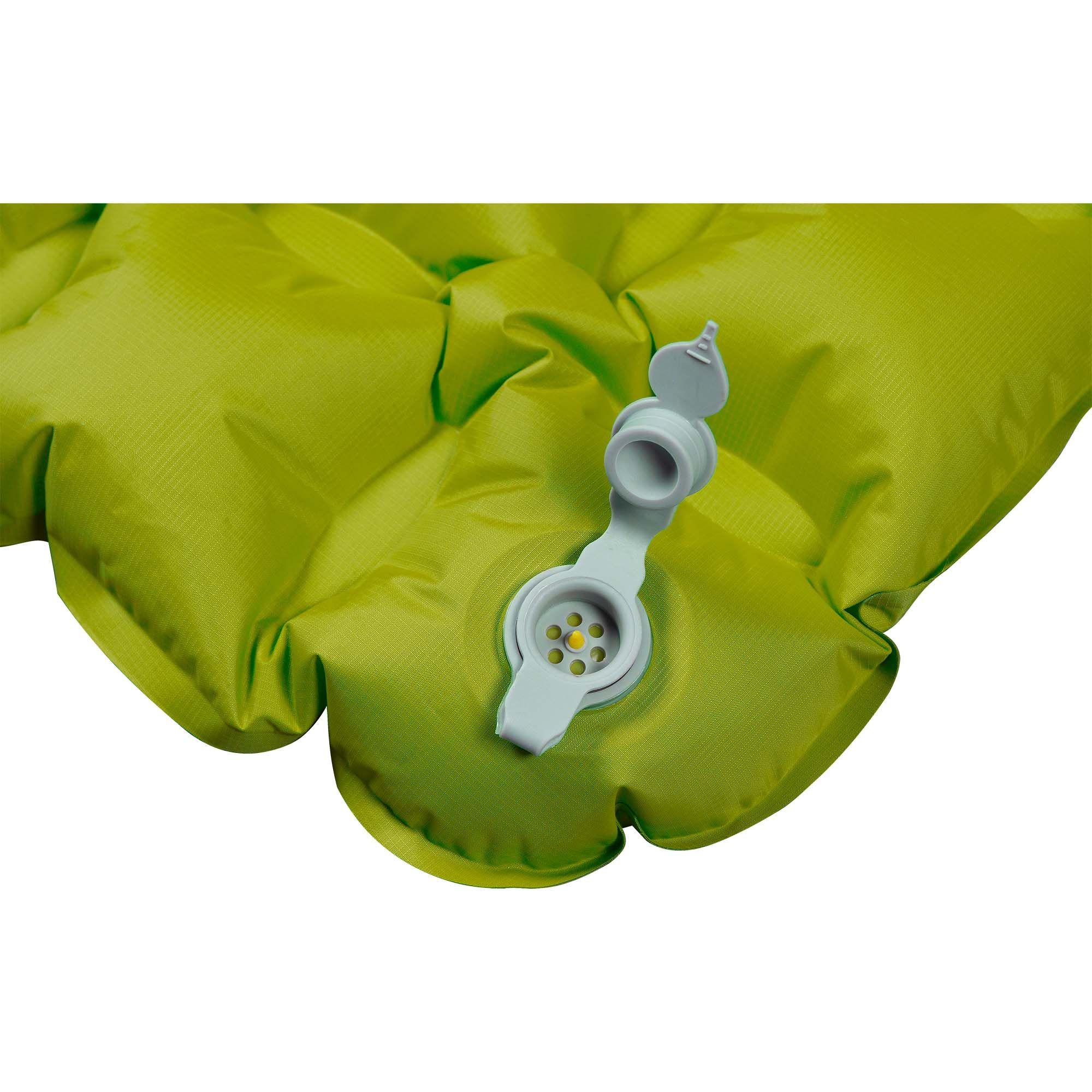 Colchoneta Inflable Feather Single Verde Doite-3