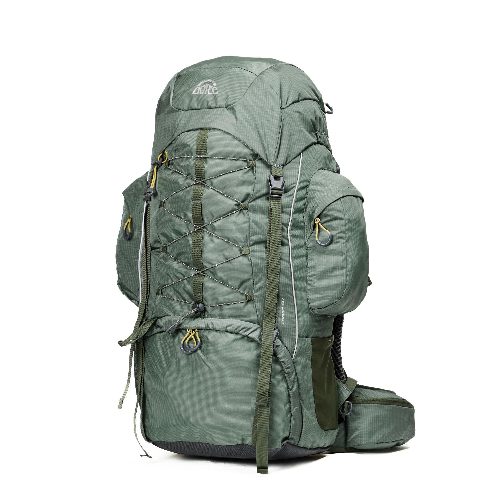 Mochila Excursion Pumari 60 Litros Verde Doite-1
