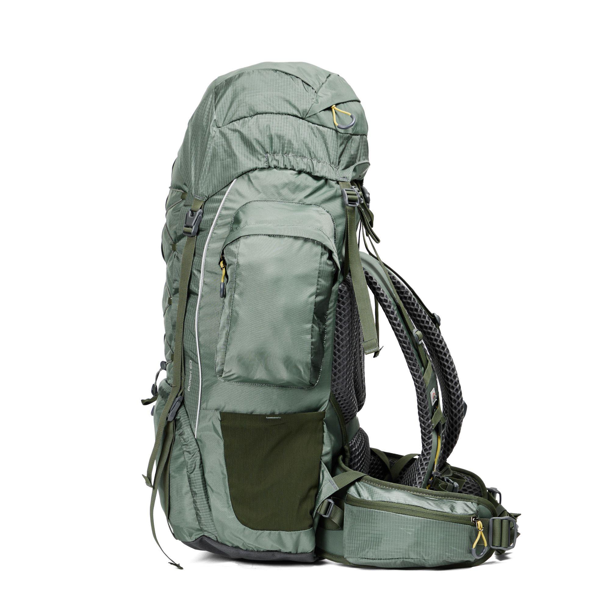 Mochila Excursion Pumari 60 Litros Verde Doite-5