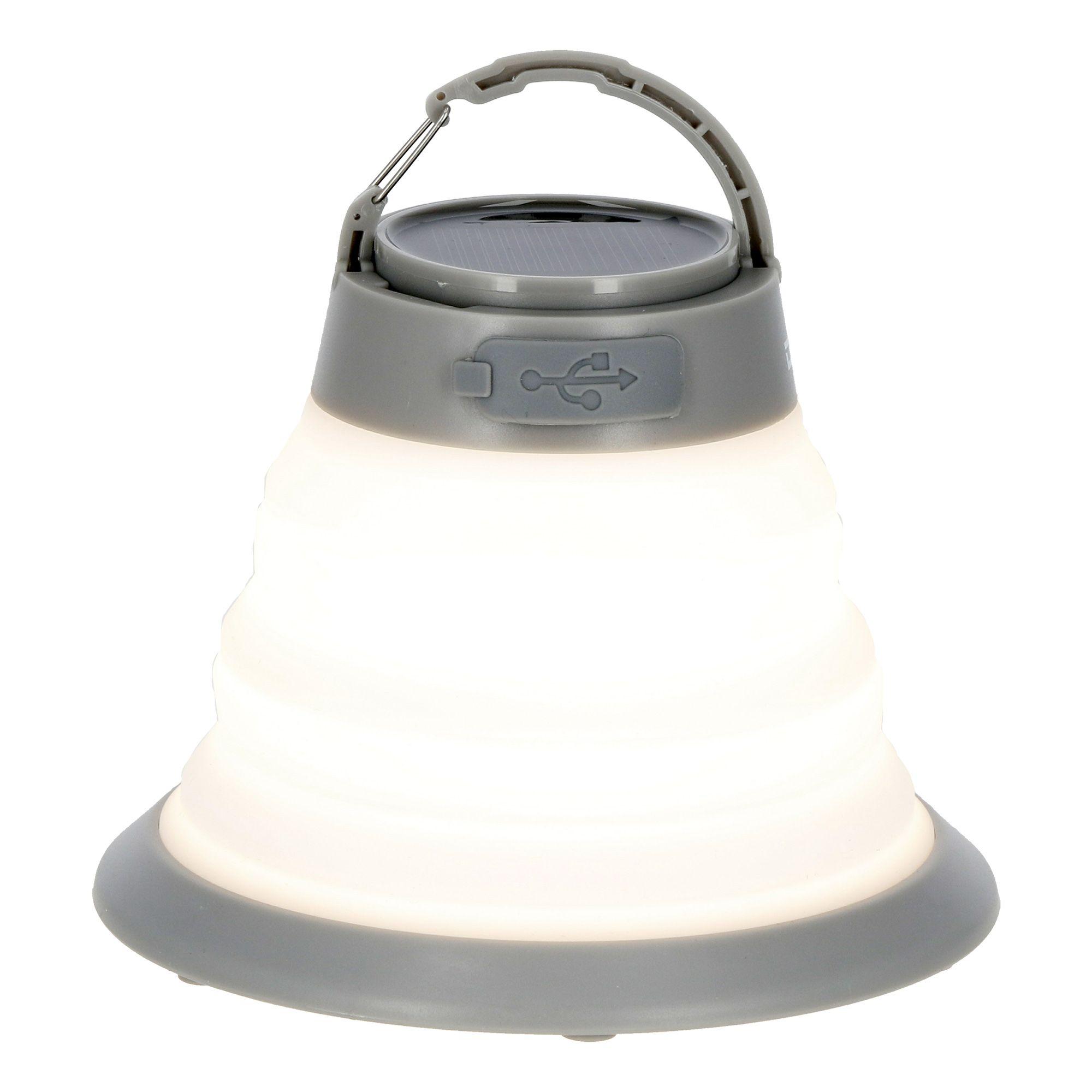 Lámpara Solar Plegable Voltair 150 Lúmenes Gris Doite-1