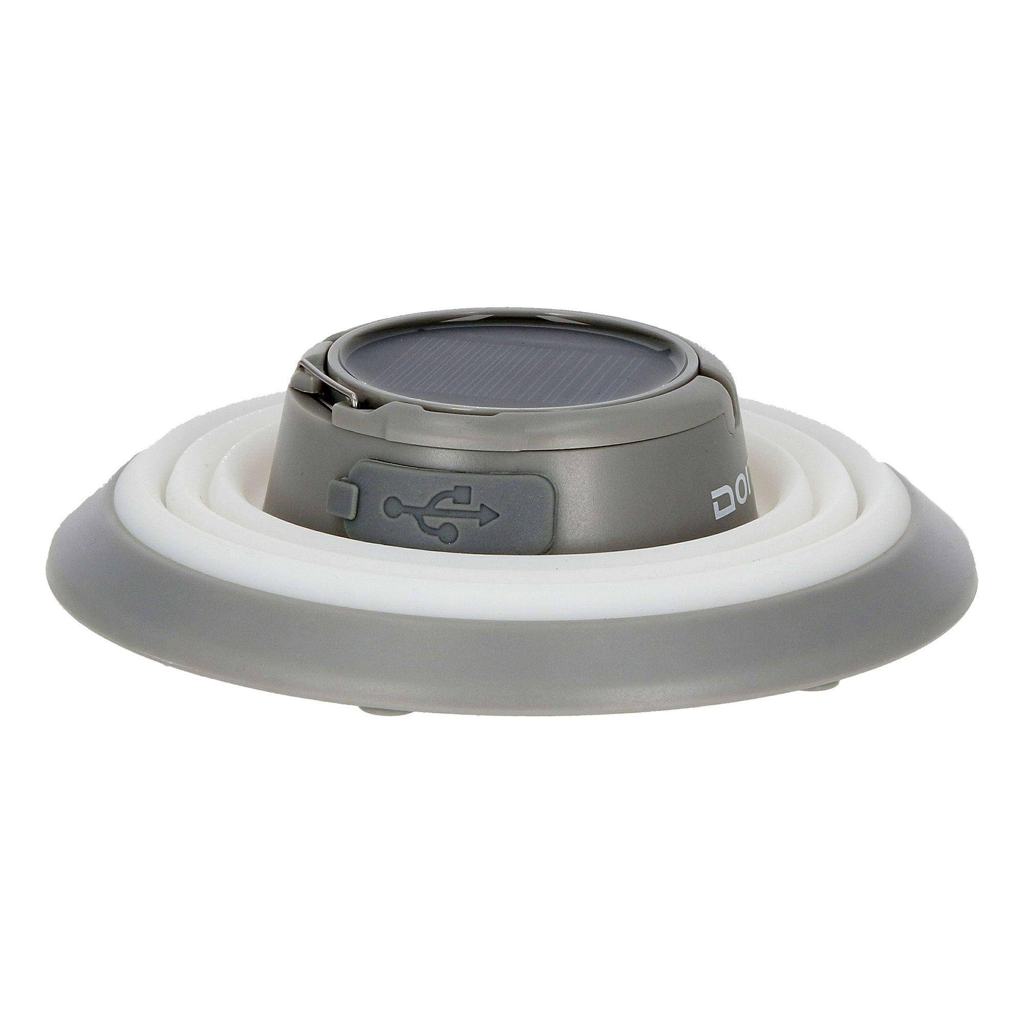 Lámpara Solar Plegable Voltair 150 Lúmenes Gris Doite-2