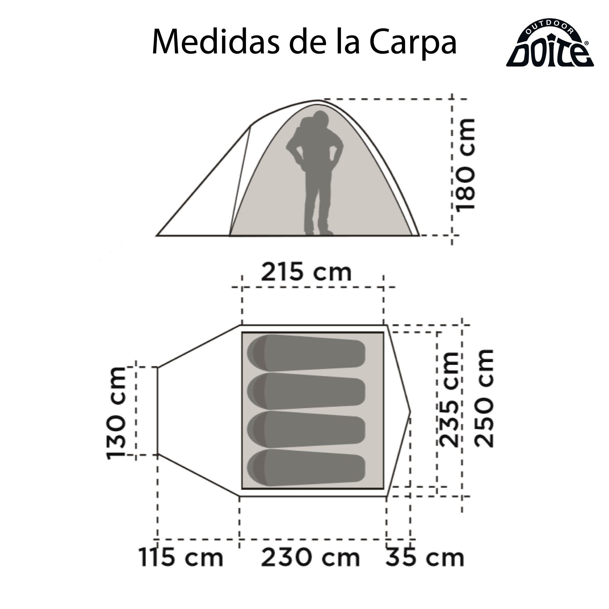 Carpa Sunterra 4 Personas Doite-6