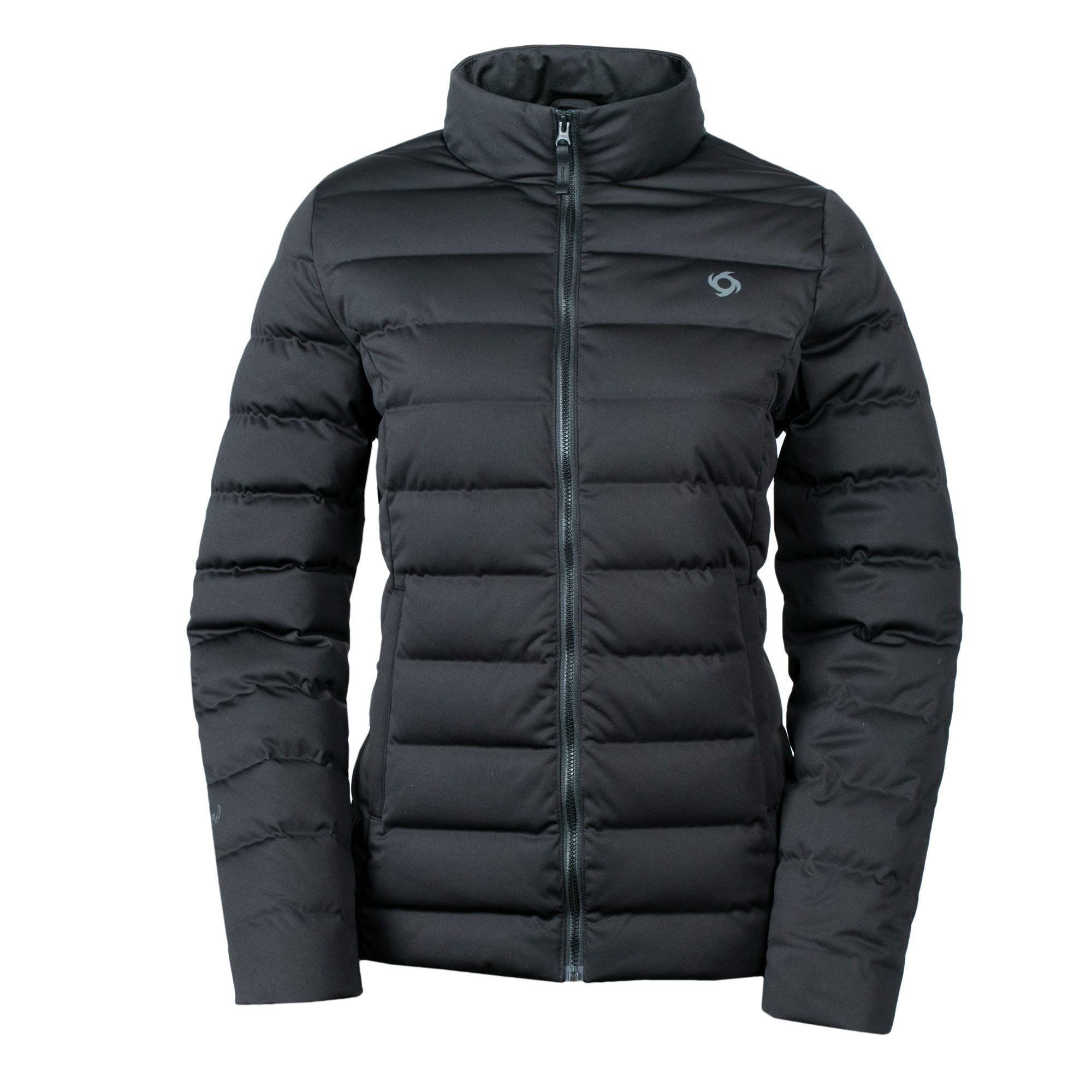 Parka Pluma Amorak Negro Mujer Doite-0