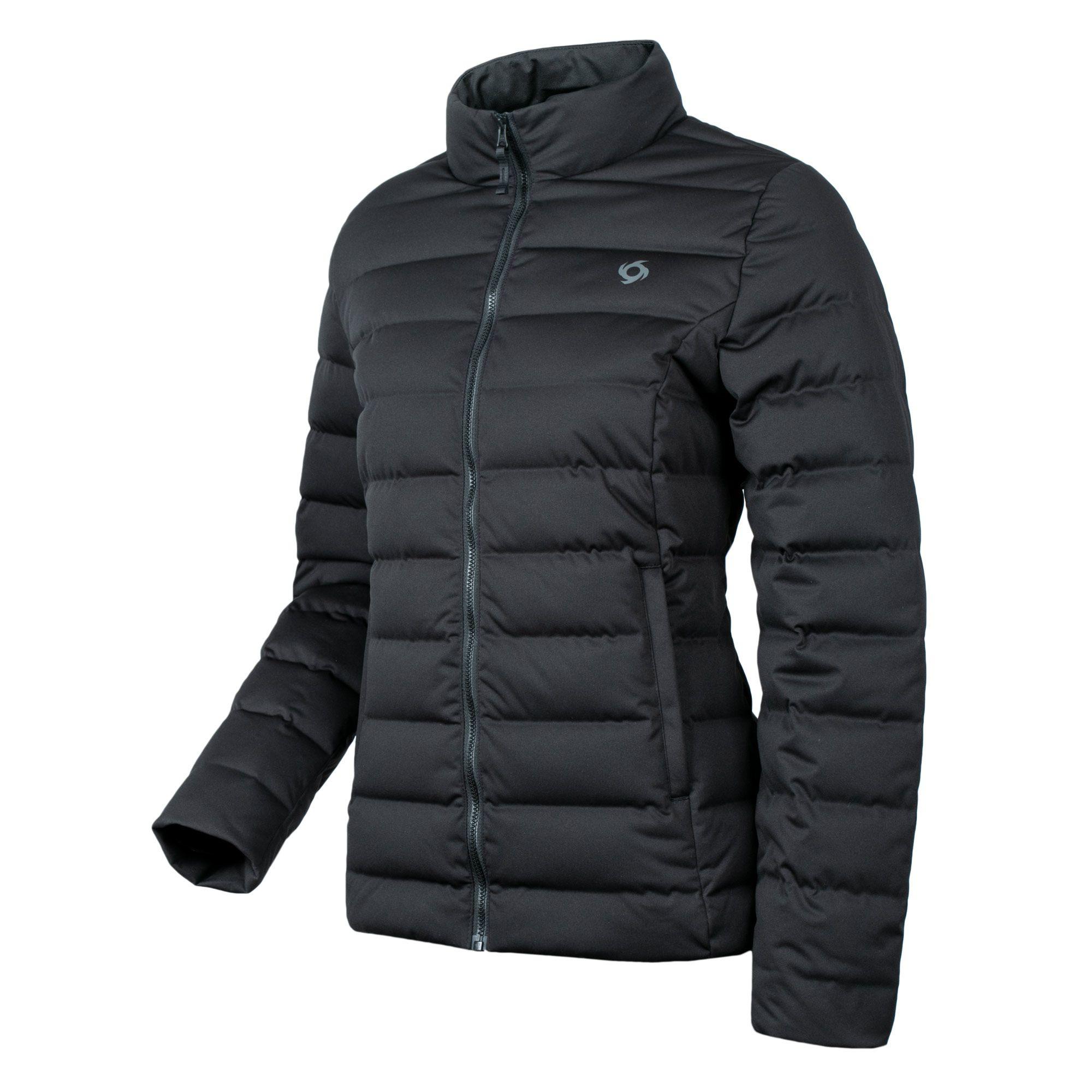 Parka Pluma Amorak Negro Mujer Doite-1