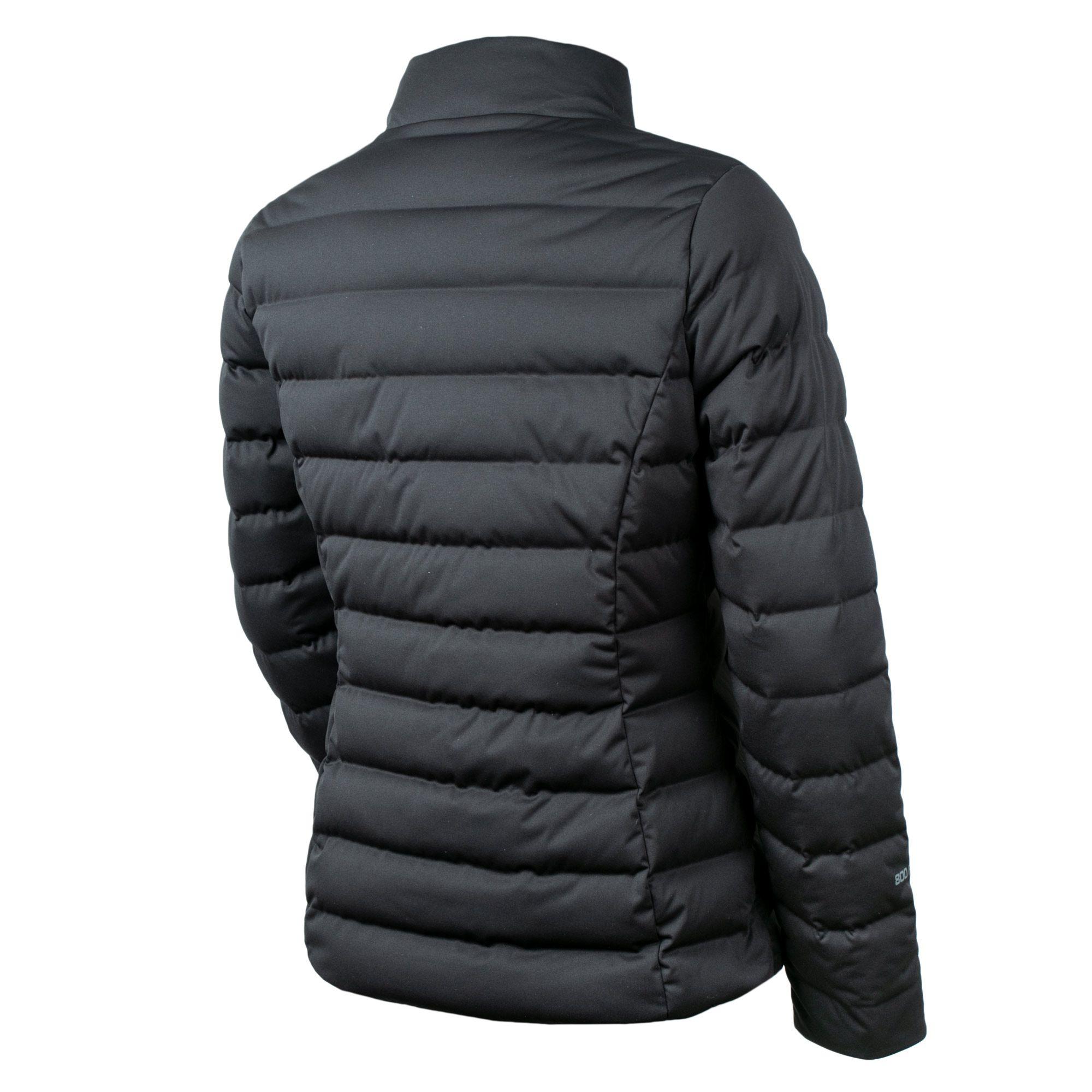 Parka Pluma Amorak Negro Mujer Doite-2